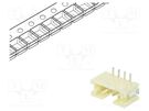 Socket; wire-board; male; PH; 2mm; PIN: 4; pick and place; SMT; 100V JST