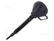 Funnel; polypropylene; folding; for oil,for fuel; Ø150mm YATO
