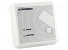 RFID reader; 8÷16V; OSDP; GPIO,RS485; antenna,buzzer,RTC; white NETRONIX