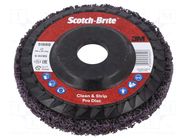 Polishing wheel; Ø: 115mm; Holder: assembly hole; 22mm 3M