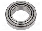 Bearing: tapered roller; Øint: 35mm; Øout: 62mm; W: 18mm; Cage: steel SKF
