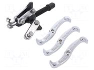 Bearing puller; 3-armig,inner,external; 75mm; 3" YATO