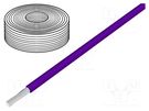 Wire; LiY; stranded; Cu; 0.25mm2; PVC; violet; 900V; 250m; Class: 5 LAPP