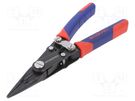 Kit: pliers; for gripping and bending; 2pcs. Workpro