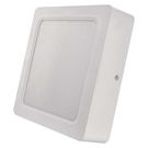 LED surface luminaire RUBIC, square, white, 18W, neutral white, EMOS