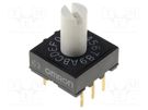 Encoding switch; HEX/BCD; Pos: 16; THT; Rcont max: 200mΩ; A6R OMRON Electronic Components