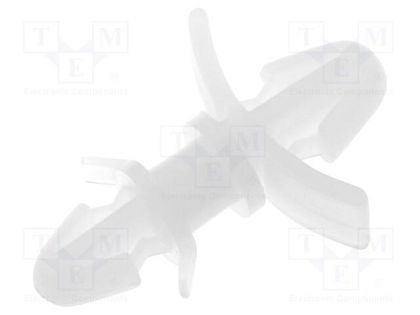 PCB distance; polyamide; L: 7mm; latch/latch; natural; UL94V-2 FIX&FASTEN FIX-LCBS-7