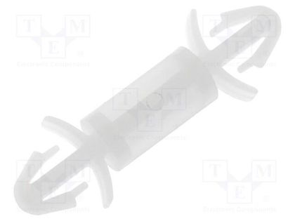 PCB distance; polyamide; L: 8mm; latch/latch; natural; UL94V-2 FIX&FASTEN FIX-LCF-8