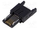 Plug; USB B micro; ZX; on PCBs; SMT; PIN: 5; horizontal; USB 2.0 HIROSE