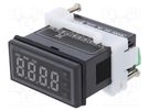 Module: meter; DC voltage; 5÷24VDC; on panel; Display: LED; 11mm AUTONICS