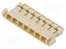 Connector: wire-board; DF65; plug; female; w/o contacts; PIN: 7 HIROSE