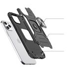 Wozinsky Ring Armor Case Kickstand Tough Rugged Cover for iPhone 13 Pro Max rose gold, Wozinsky