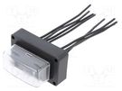 Fuse holder; 19mm; 20A; Leads: cables; Body: black; UL94V-0; Mat: PBT SCI