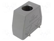 Enclosure for connectors: HDC; straight; size D16B; for cable DEGSON ELECTRONICS