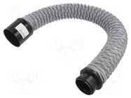 Flexible pipe; for soldering fume absorber; L: 1m; Øin: 75mm QUICK