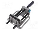 Machine vice; Jaws width: 100mm; Jaws opening max: 100mm WOLFCRAFT