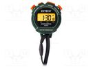 Meter: stop watch; LCD; Power supply: battery CR2032 3V x1; 56g EXTECH