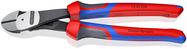 KNIPEX 74 22 250 High Leverage Diagonal Cutter with comfort handles black atramentized 250 mm