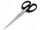 Scissors; ESD; 175mm; metal,electrically conductive material STATICTEC