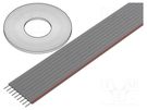 Wire: ribbon; 1.27mm; stranded; Cu; unshielded; PVC; grey; 76m CONNFLY