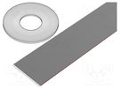 Wire: ribbon; 1.27mm; stranded; Cu; unshielded; PVC; grey; 30.5m CONNFLY