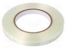 Tape: electrical insulating; W: 12mm; L: 50m; Thk: 0.085mm; acrylic H-OLD