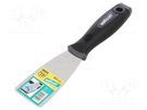 Putty knife; W: 50mm; Tool length: 210mm WOLFCRAFT