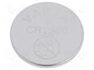 Battery: lithium; 3V; CR2430,coin; 280mAh; non-rechargeable VARTA MICROBATTERY