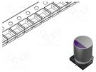 Capacitor: tantalum-polymer; low ESR; 100uF; 8VDC; TPE; SMD; ±20% PANASONIC