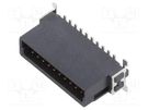 Connector: PCB to PCB; male; PIN: 20; 1.27mm; -55÷125°C; UL94V-0 ADAM TECH