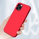 Silicone Case Soft Flexible Rubber Cover for iPhone 13 Pro red, Hurtel