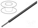 Wire; ÖLFLEX® HEAT 180 SiD; 1x0.5mm2; solid; Cu; silicone; black LAPP