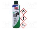 Agent: agent for removal of self-adhesive labels; can; 0.4l CRC