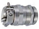 Cable gland; M50; 1.5; brass; HSK-MZ HUMMEL