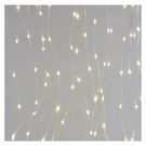 LED Christmas drop chain – curtain, 1.7x1.5 m, outdoor and indoor, warm white, programmes, EMOS