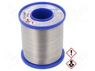 Tin; lead-based; Sn60Pb38Cu2; 1.5mm; 1kg; reel; 183°C; 2.2% CYNEL