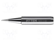 Tip; chisel; 0.8x0.6mm ATTEN
