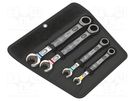 Wrenches set; combination spanner; 10mm,13mm,17mm,19mm; 4pcs. WERA