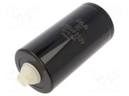 Capacitor: electrolytic; 8200uF; 350VDC; ±20%; M5; 2000h; -25÷85°C Elite