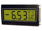 Meter: multifunction; digital,mounting; on panel; LCD; 3,5 digit TRUMETER