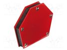Weld holder; 120x90mm; red ROTHENBERGER INDUSTRIAL