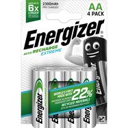 Uzlādējama baterija HR06 (AA) 1,2 V 2300 mAh Ni-Mh Extreme Energizer 4 gab. blisteris