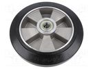 Transport wheel; Ø: 250mm; W: 50mm; 550kg; rubber; ALGE; -30÷70°C RADER