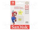 Memory card; Nintendo Switch; microSDXC; R: 100MB/s; W: 90MB/s SANDISK