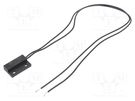 Reed switch; Range: 11.6mm; Pswitch: 5W; 23x14x6mm; 0.25A; max.175V LITTELFUSE
