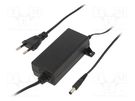 Power supply: switched-mode; 12VDC; 2A; Out: 5,5/2,5; 24W; 0÷40°C CELLEVIA POWER
