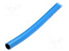 Hose; max.20bar; L: 1m; PVC,SBR; Gol Blue; Tube in.diam: 13mm; blue PNEUMAT