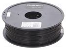 Filament: PLA PRO; Ø: 1.75mm; black; 205÷225°C; 1kg QOLTEC