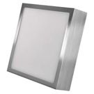 LED surface luminaire NEXXO, square, silver, 12.5W, with change CCT, EMOS