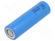 Re-battery: Li-Ion; 21700; 3.6V; 5000mAh; Ø21.2x70.8mm; 10A SAMSUNG SDI